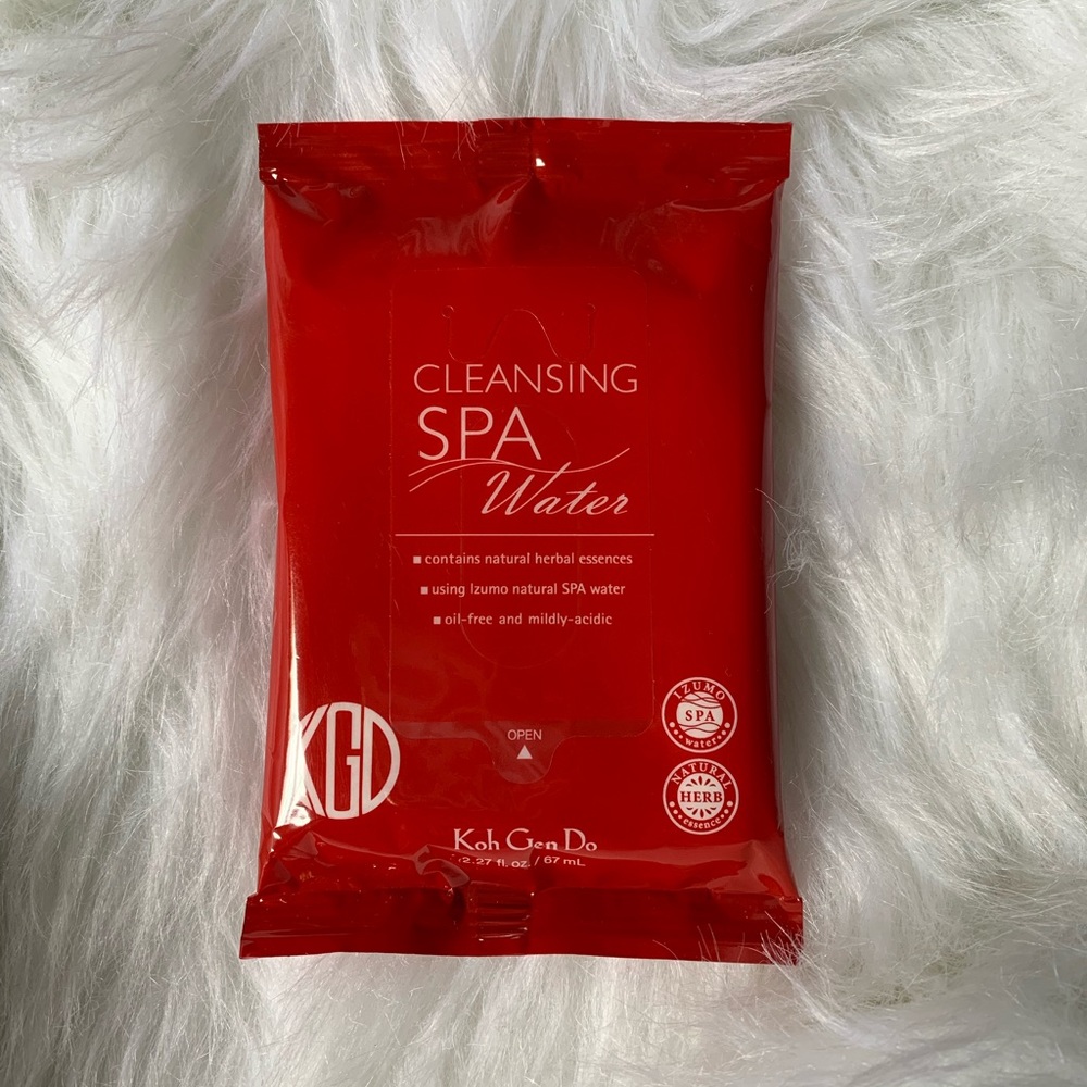 Span cleansing water
